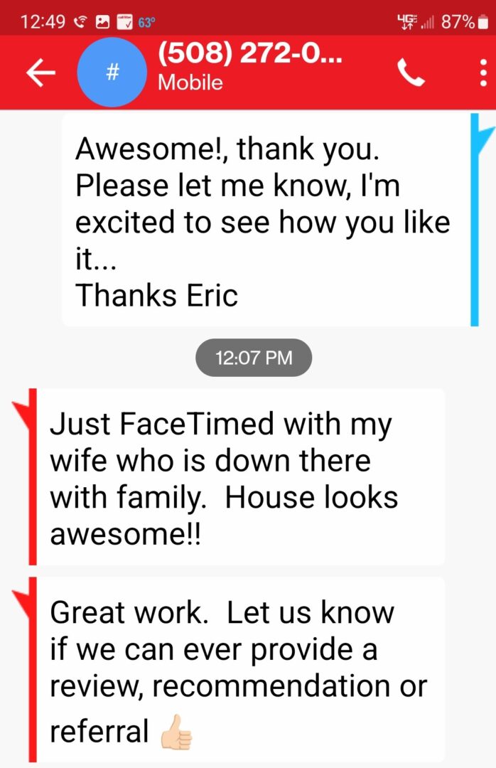 A couple of people that are talking to each other