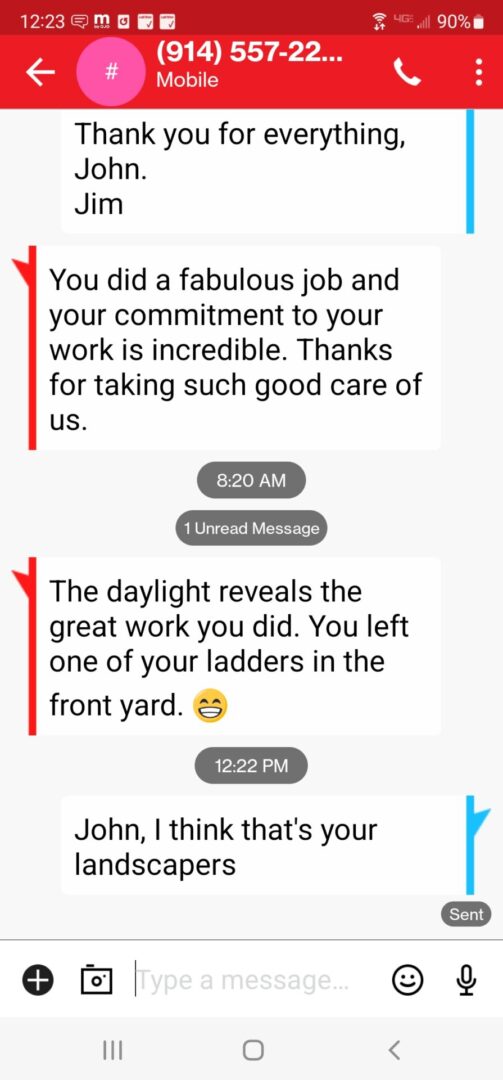 A couple of people that are talking to each other